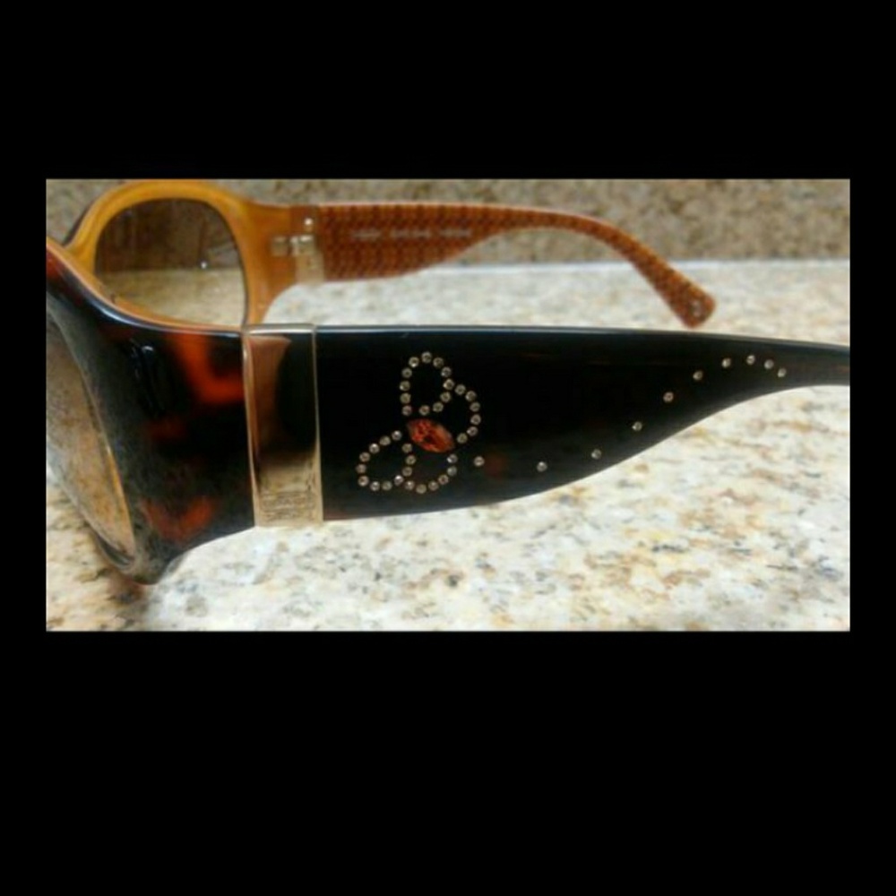 Coach Suzie Crystal Butterfly S446 Tortoise - Picture 4 of 5